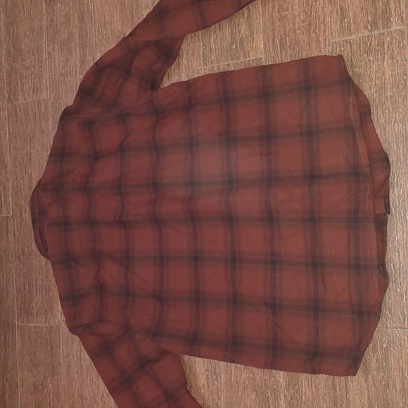 Carhartt Mens Flannel Shirt Plaid Button Down Original Fit Long Sleeve XL Tall - Picture 10 of 11